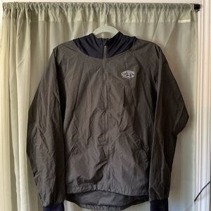 University of Nevada Reno Colosseum dark grey Windbreaker Jacket size large